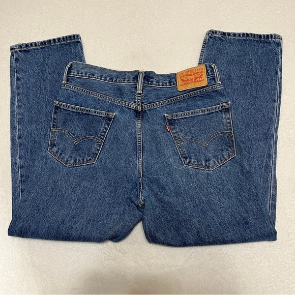 Levi's Men's Jeans 550 Relaxed Fit Medium Wash Size 34 x 30 - Picture 14 of 14
